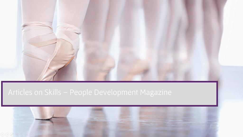 Articles on Skills - People Development Magazine