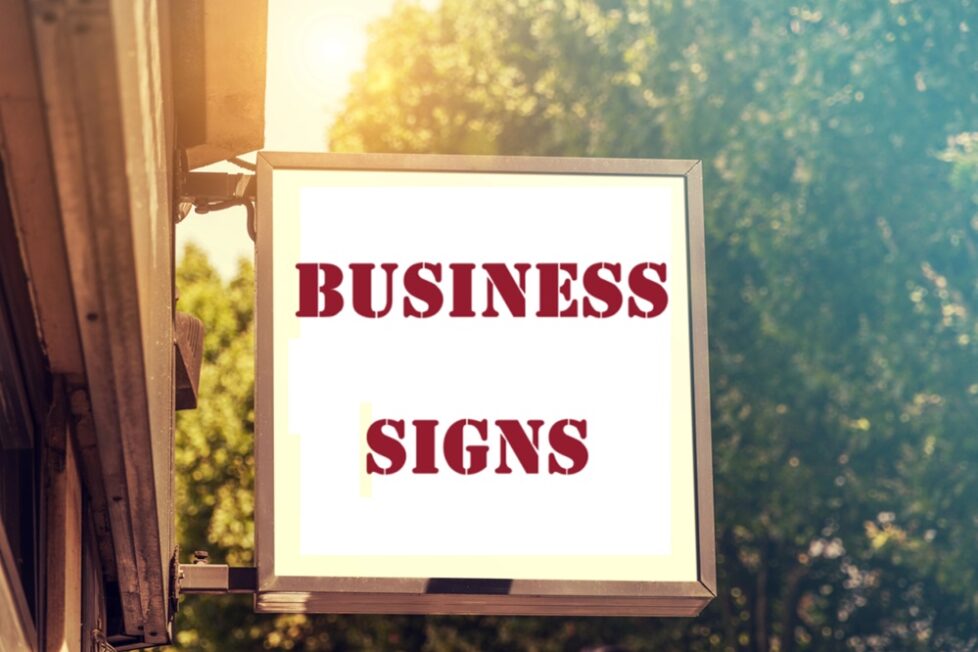 Business Signs - People Development Magazine