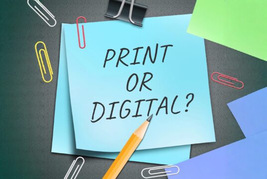 Print VS Digital - People Development Magazine