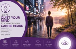 How To Quiet Your Mind So Your Higher Self Can Be Heard - People Development Magazine